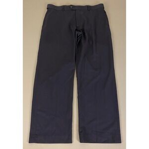 Stafford‎ Travel Dress Pants Men's 34x30 Navy Blue Classic Fit Year Round